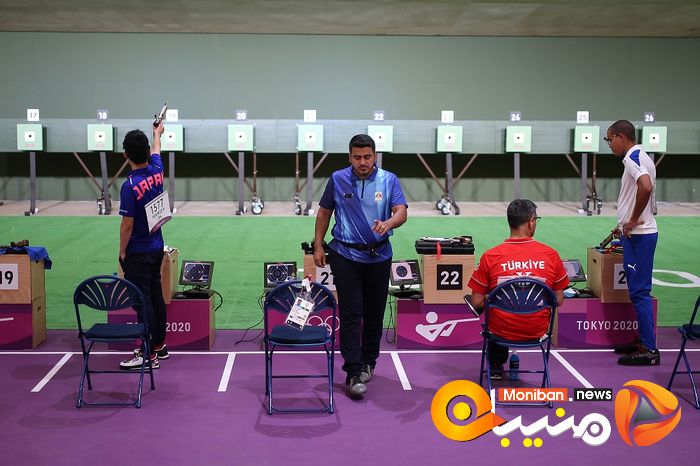 کسب مدال طلا تیراندازی جواد فروغی