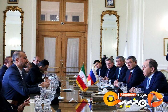 دیدار لاوروف و امیرعبدالهیان در وزارت امورخارجه