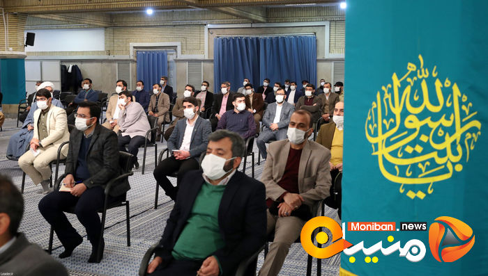 دیدار مداحان با رهبر انقلاب