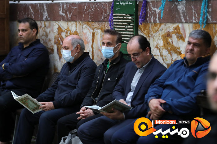 گزارش تصویری| مراسم ختم پدر  مدیرعامل سابق پرسپولیس
