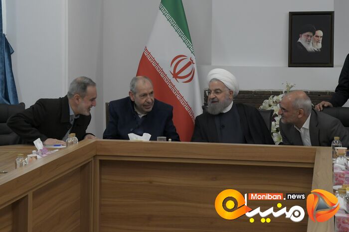 دیدار جمعی از فرهنگیان با حسن روحانی
