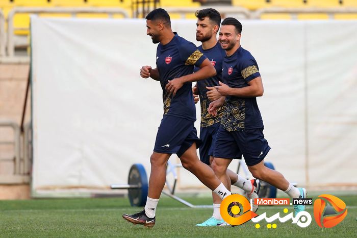 گزارش تصویری/ آخرین تمرین پرسپولیس پیش از بازی با پاختاکور