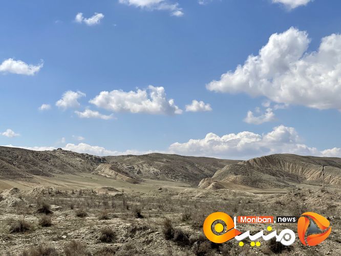طبیعت زیبا و کوه های رنگارنگ آذربایجان شرقی در ابتدای بهار