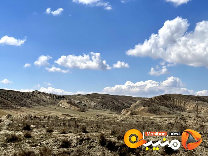 طبیعت زیبا و کوه های رنگارنگ آذربایجان شرقی در ابتدای بهار