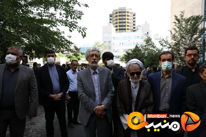 مراسم تشییع پیکر مرحوم سید محمود دعایی