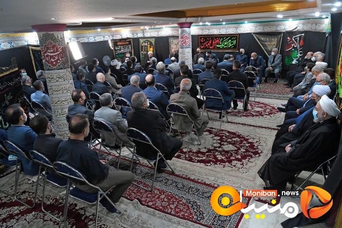 دومین روز مراسم عزاداری سالار شهیدان در دفتر دکتر روحانی