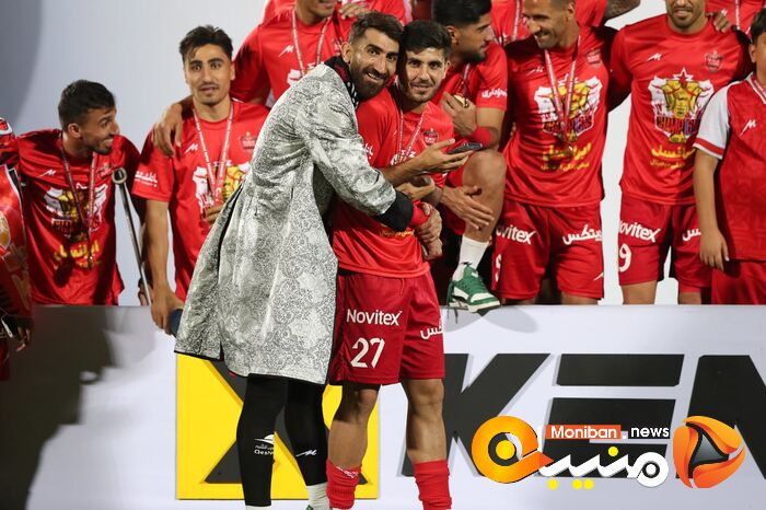 گزارش تصویری| جشن قهرمانی پرسپولیس در لیگ برتر