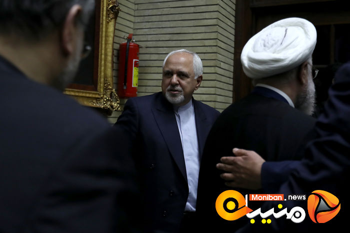 گزارش تصویری| حضور خاتمی، روحانی، خمینی و لاریجانی در مراسم ختم والده اسحاق جهانگیری