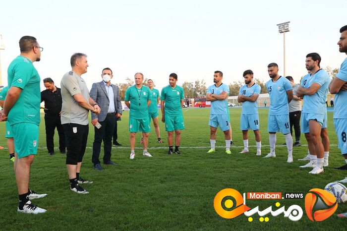 اردوي تيم ملي فوتبال در كيش
