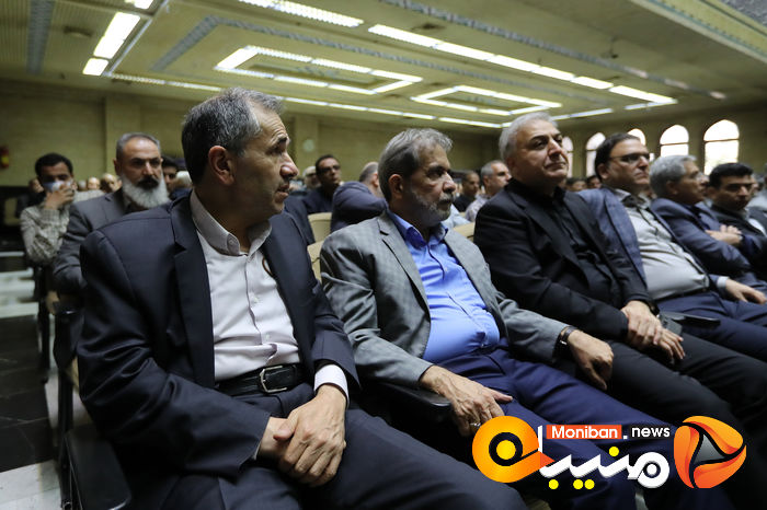 گزارش تصویری| حضور خاتمی، روحانی، خمینی و لاریجانی در مراسم ختم والده اسحاق جهانگیری