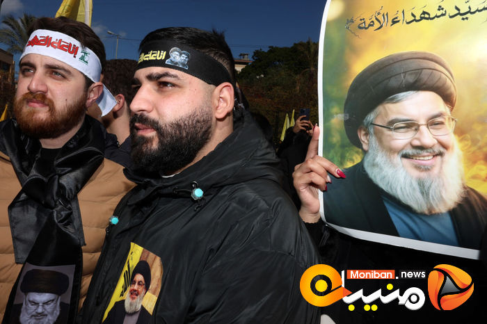 گزارش تصویری/ مراسم تشییع پیکر سیدحسن نصرالله و سیدهاشم صفی الدین