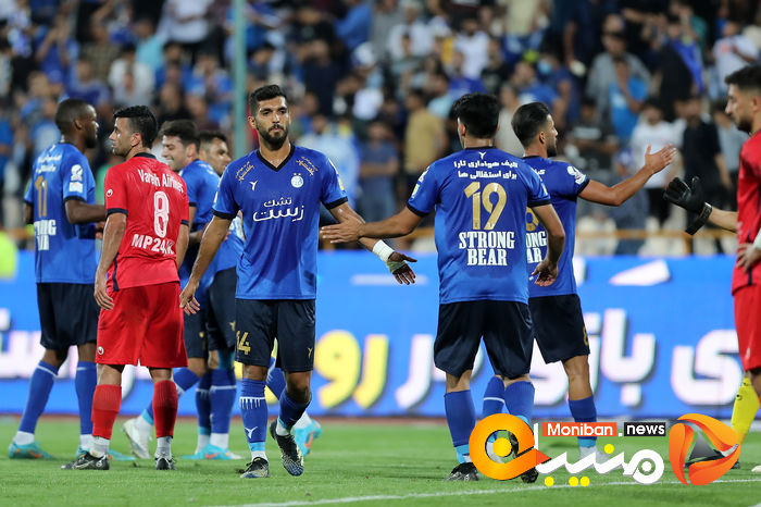 گزارش تصویری| بازی استقلال و نساجی