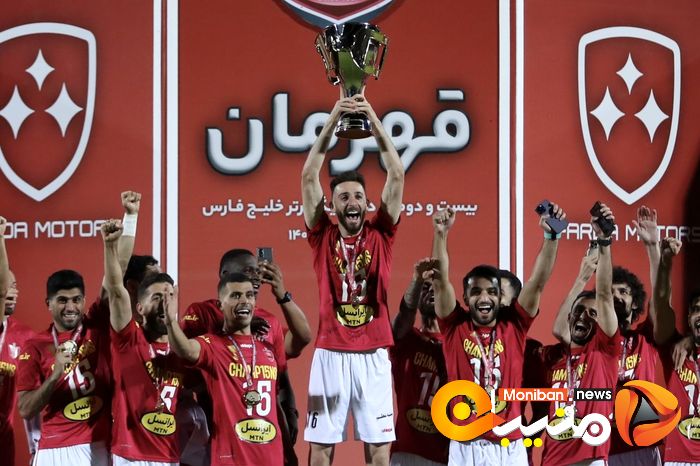 گزارش تصویری| هشتمین قهرمانی پرسپولیس در لیگ برتر