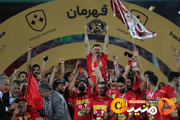 گزارش تصویری|جشن قهرمانی پرسپولیس در جام حذفی