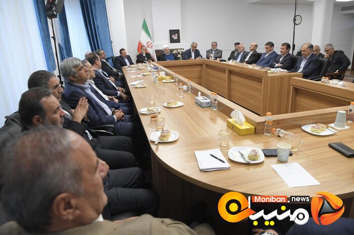 دیدار استانداران دولت یازدهم و دوازدهم با حسن روحانی