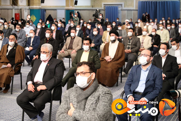 دیدار مداحان با رهبر انقلاب
