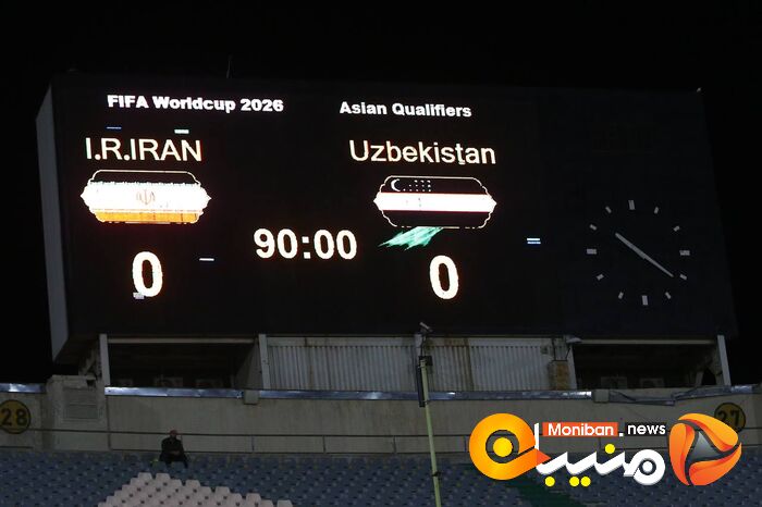 گزارش تصویری| بازی ایران و ازبکستان