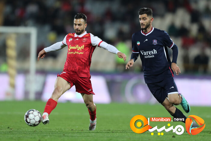 گزارش تصویری| بازی پرسپولیس و نساجی