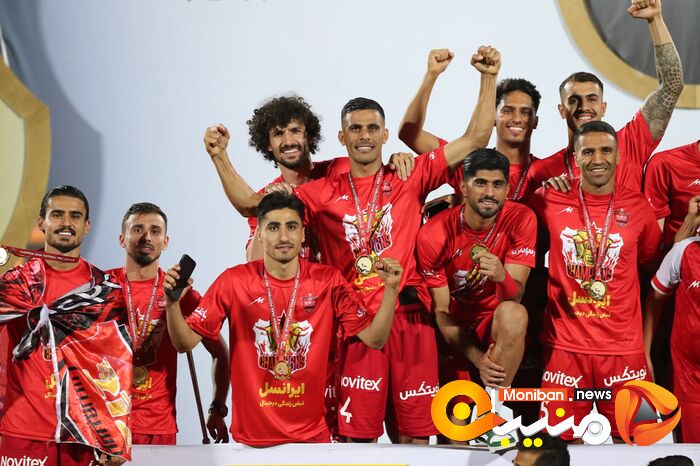 گزارش تصویری| جشن قهرمانی پرسپولیس در لیگ برتر
