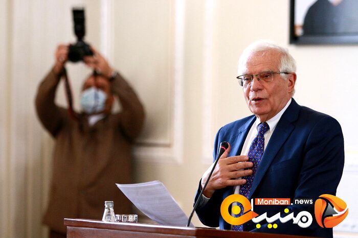 دیدار بورل و امیرعبدالهیان