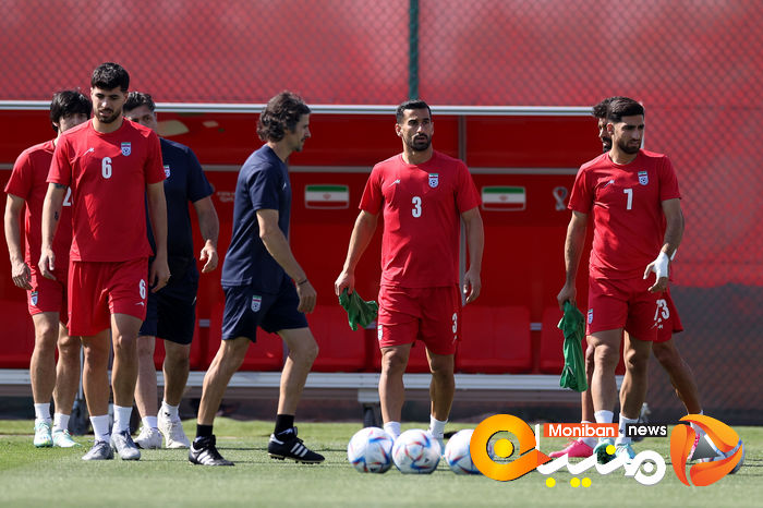 گزارش تصویری| تمرین تیم ملی قبل ار بازی مقابل ولز