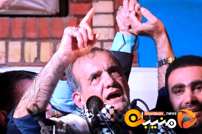 گزارش تصویری| استقبال باشکوه از پزشکیان در اهواز