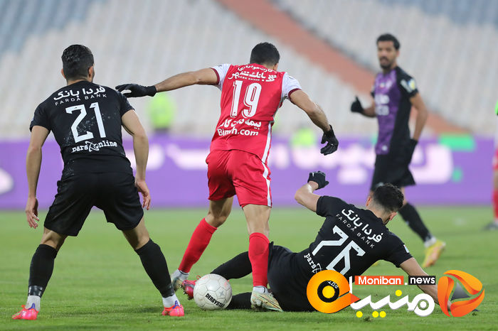گزارش تصویری| شکست پرسپولیس مقابل هوادار