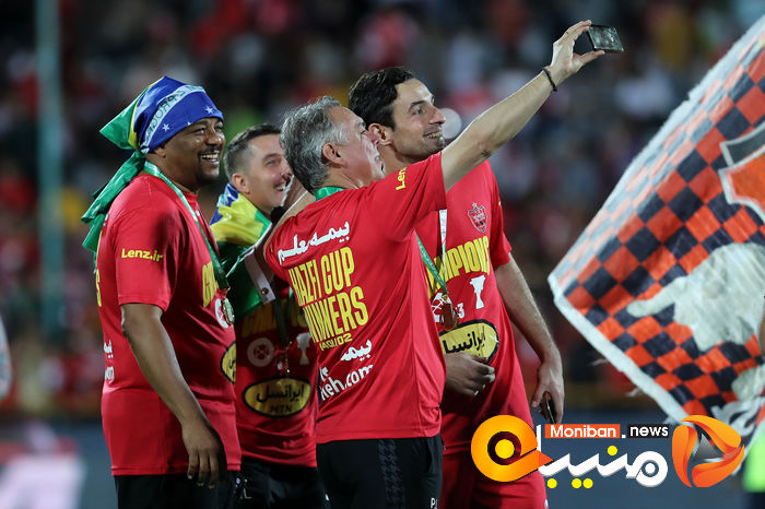 گزارش تصویری|جشن قهرمانی پرسپولیس در جام حذفی