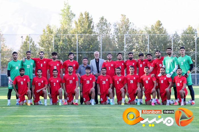 گزارش تصویری| تمرین تیم ملی فوتبال