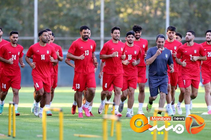 گزارش تصویری| تمرین تیم ملی فوتبال
