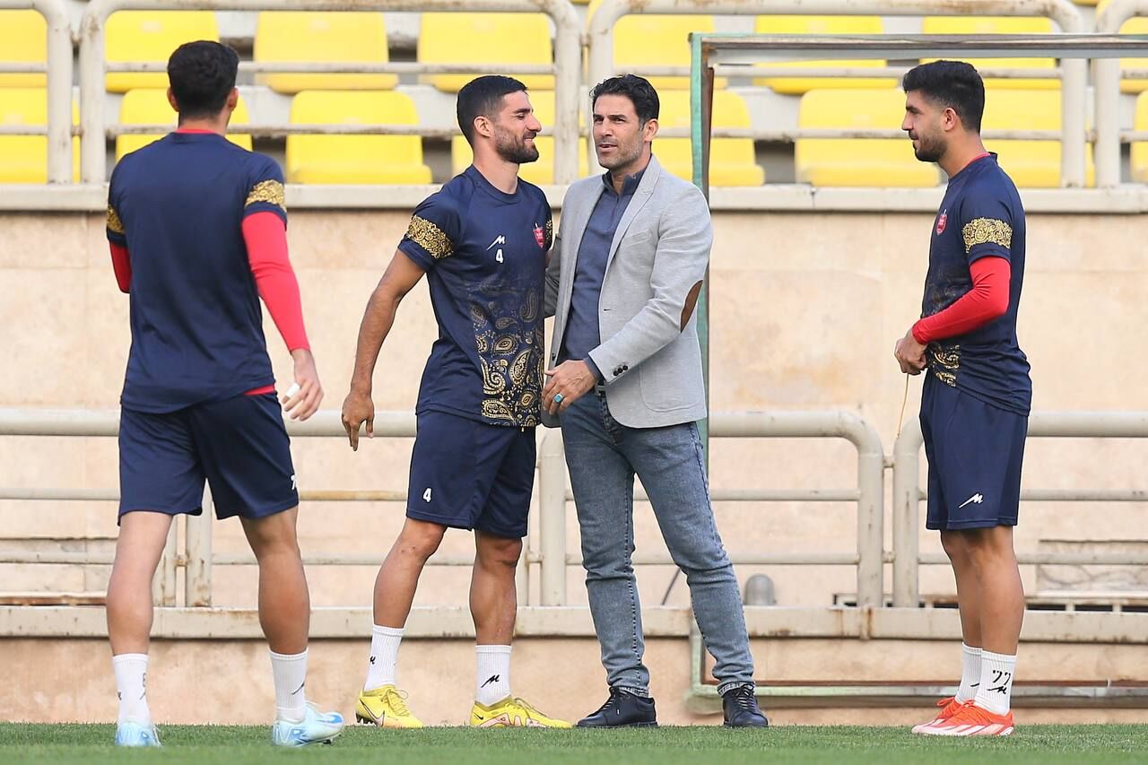 گزارش تصویری/ آخرین تمرین پرسپولیس پیش از بازی با پاختاکور