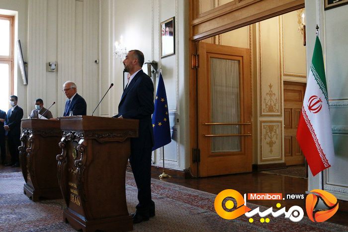 دیدار بورل و امیرعبدالهیان