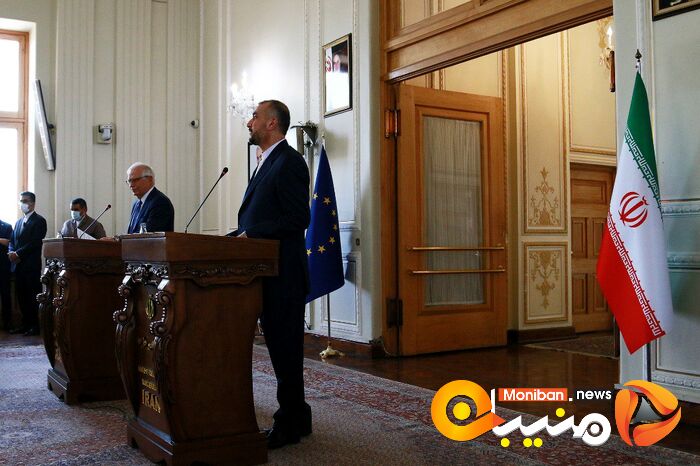 دیدار بورل و امیرعبدالهیان