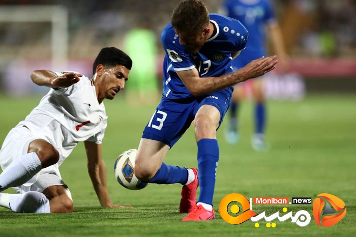 گزارش تصویری| بازی ایران و ازبکستان