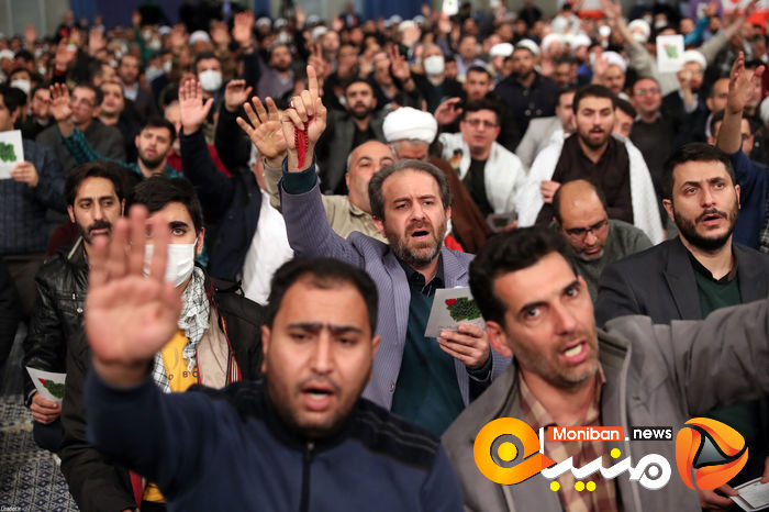 گزارش تصویری| دیدار مردم تبریز با رهبری