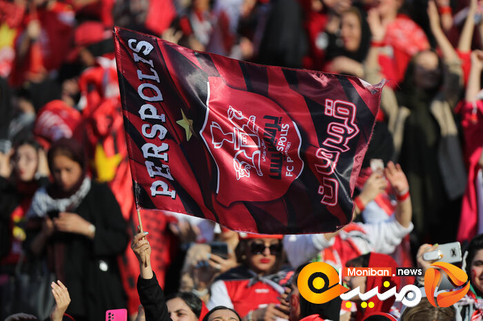 گزارش تصویری| دختران پرسپولیسی در ورزشگاه آزادی