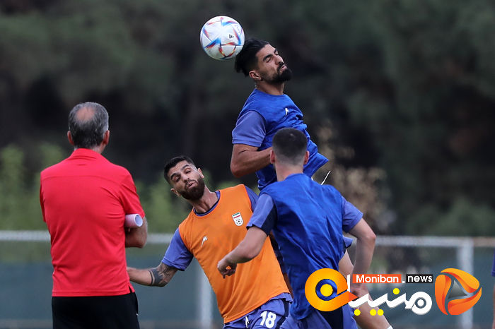 اولین تمرین تیم  ملی فوتبال با کارلوس کی روش