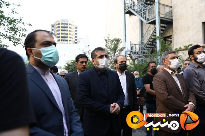 مراسم تشییع پیکر مرحوم سید محمود دعایی