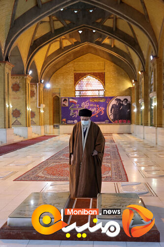حضور رهبری در مرقد امام خمینی و مزار شهدا