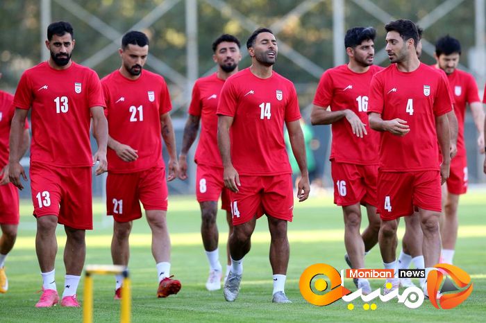 گزارش تصویری| تمرین تیم ملی فوتبال