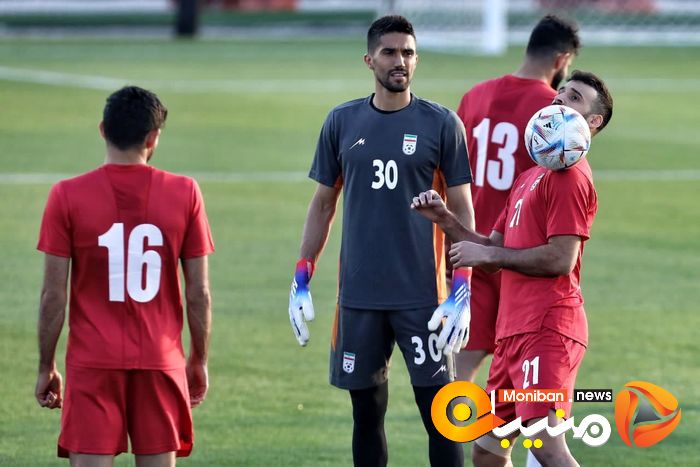 گزارش تصویری| حلقه وحدت ملی پوشان در تمرین جمعه