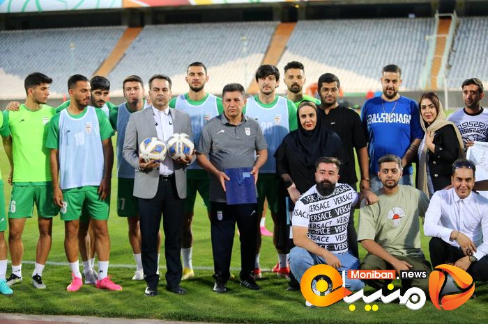 گزارش تصویری| تمرین تیم ملی فوتبال برای بازی با ازبکستان
