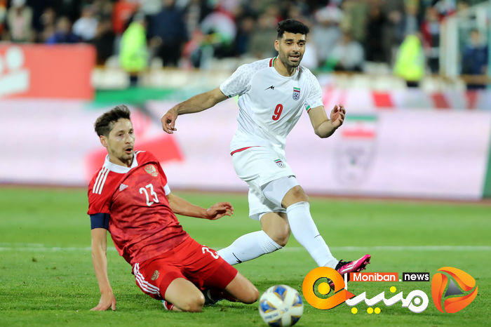 گزارش تصویری| بازی ایران و روسیه