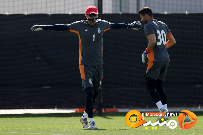 گزارش تصویری| تمرین تیم ملی قبل ار بازی مقابل ولز