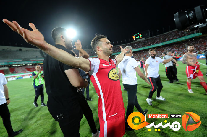 گزارش تصویری|جشن قهرمانی پرسپولیس در جام حذفی