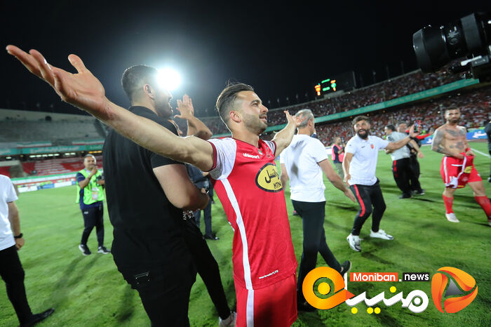 گزارش تصویری|جشن قهرمانی پرسپولیس در جام حذفی