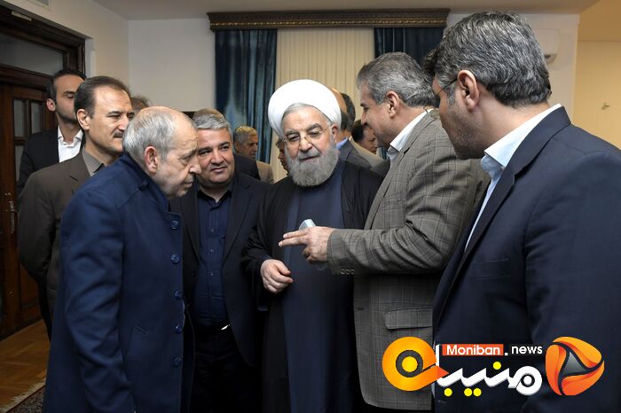 دیدار جمعی از فرهنگیان با حسن روحانی