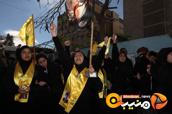 گزارش تصویری/ حضور جنگنده های اسرائیلی بر فراز تشییع پیکر سیدحسن نصرالله