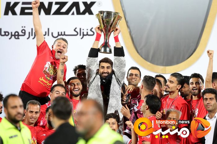 گزارش تصویری| جشن قهرمانی پرسپولیس در لیگ برتر