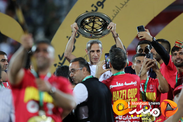 گزارش تصویری|جشن قهرمانی پرسپولیس در جام حذفی